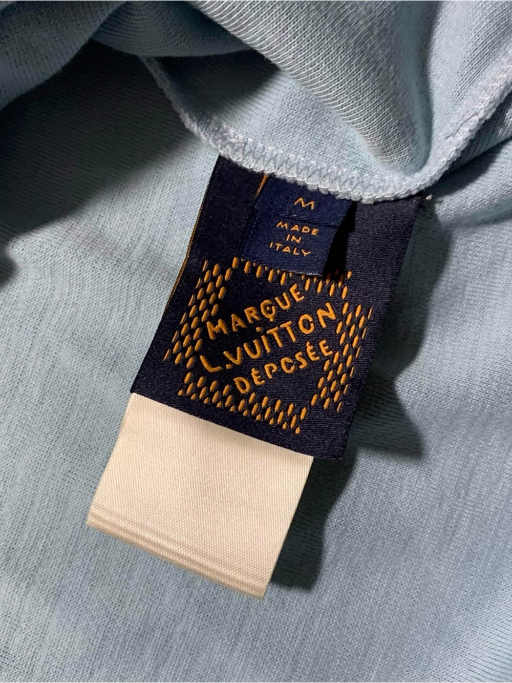 Louis Vuitton Men’s Classic Blue Polo Size M - Picture 4 of 4